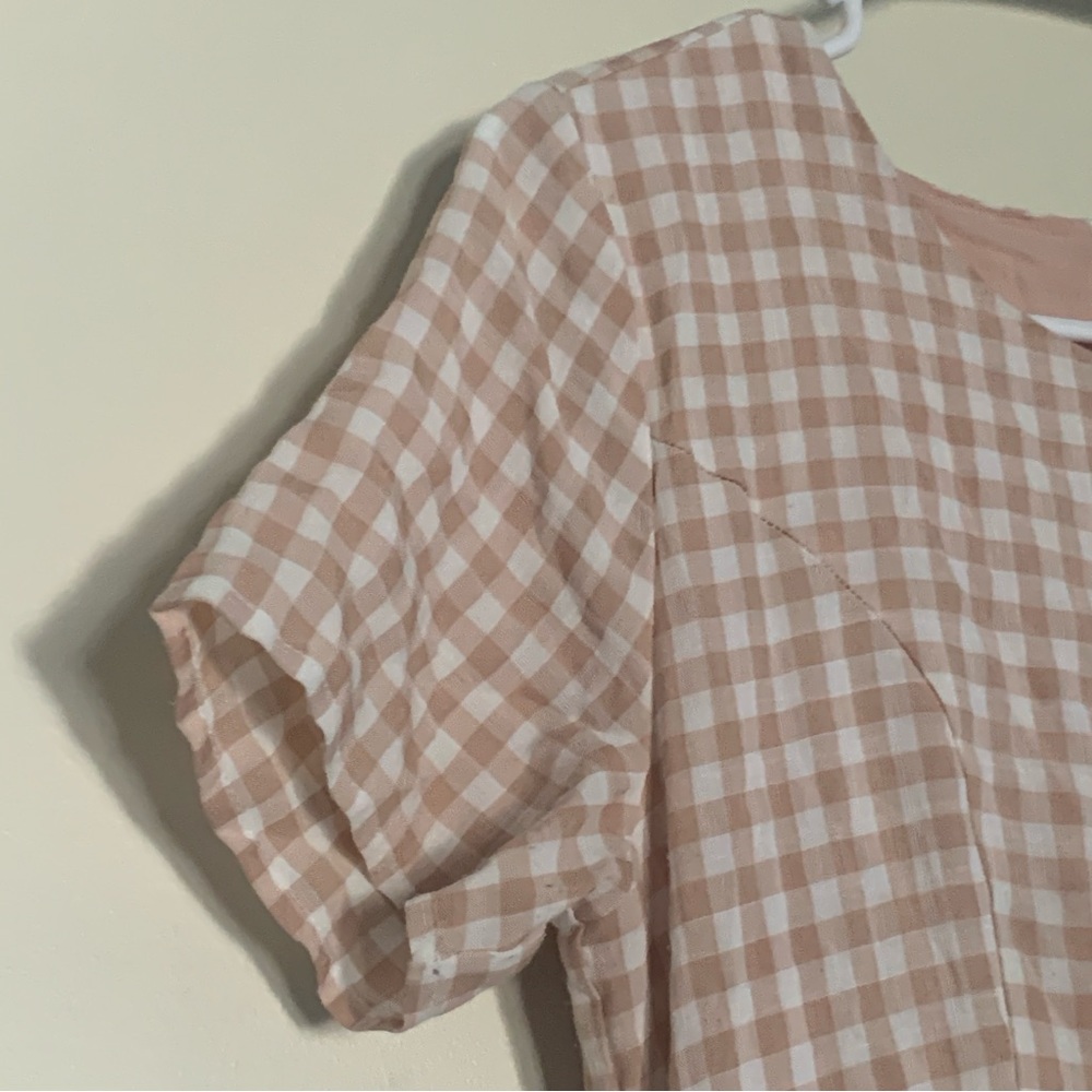 Gingham Midi Dress - Picture 5 of 13